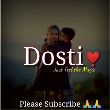 Dosti Shayari Whatsapp Status Video - Videos Updates