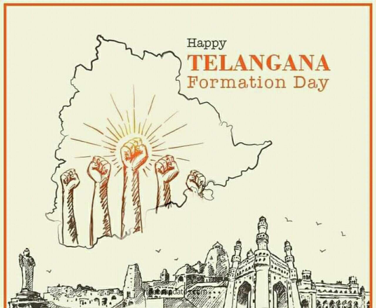 Happy Telangana Formation Day 2024 Images Quotes Wishes Messages