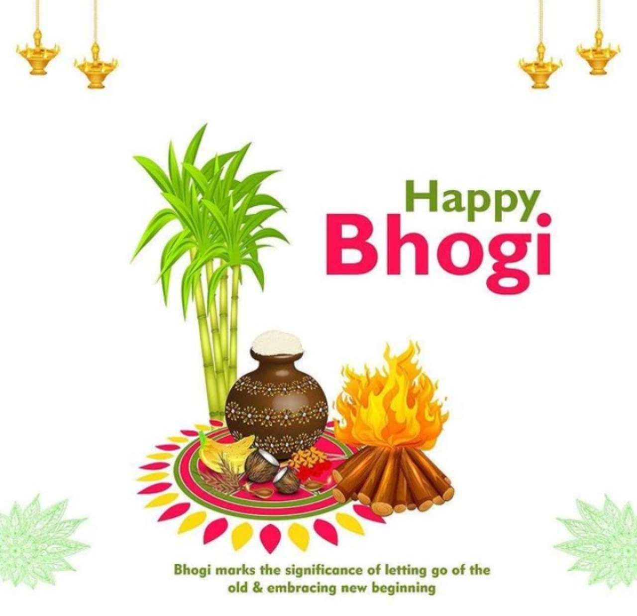 Happy Bhogi 2023 Wishes Quotes Images & Messages Videos Updates